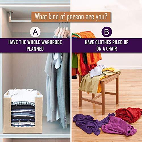 Foldable Closet Organizer – Shirt & Clothing Stackers (Pack of 6)